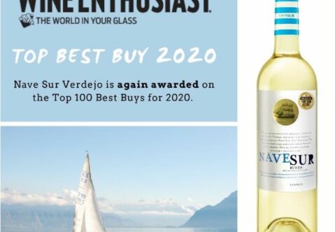 Navesur Verdejo ZNOVU mezi TOP 100 BEST BUY podle WineEnthusiast